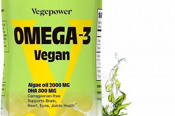 Omega 3 En Suplementos Veganos