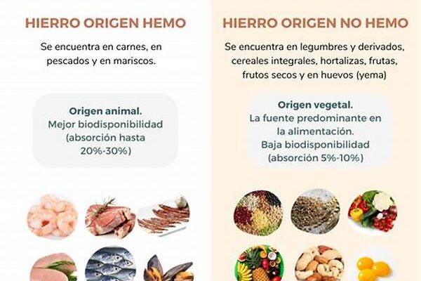 Suplementación De Hierro No Hemo.
