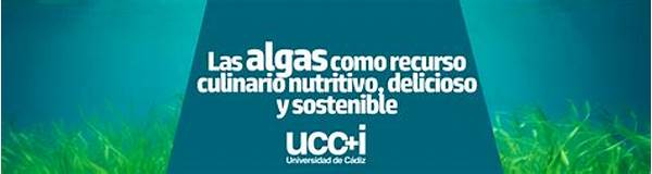 Algas Como Recurso Sostenible