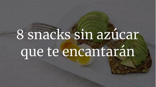 Ideas De Snacks Sin Azúcar
