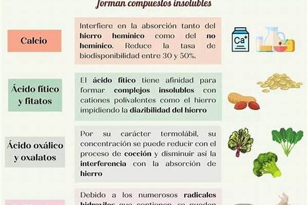 “inhibidores De Absorción De Hierro”